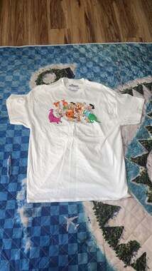 The Flintstones Graphic T-Shirt White XL